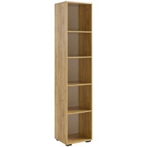 Шкаф Бери 40 дуб крафт золотой / графит