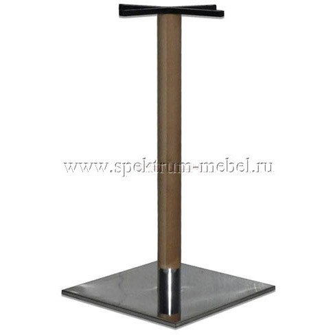 Подстолье металлическое квадратное Фаворит Массив-1 
